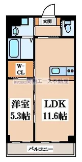 ラキアデュエ【3階】の間取り