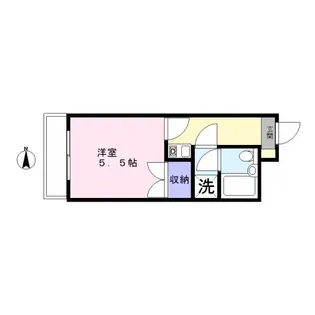 グランドヒルキクヤ【4階】の間取り