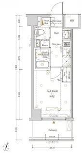 Log横浜伊勢町【3階】の間取り