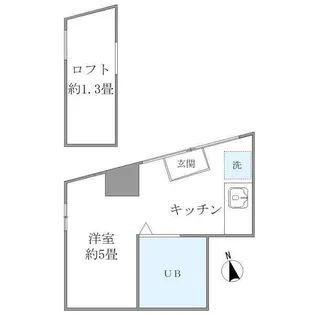 ソレイユ アン【1階】の間取り