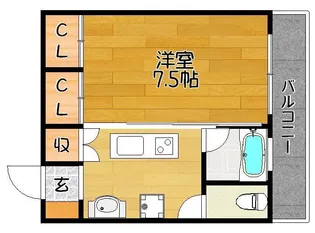 L・スタジオ【1階】の間取り