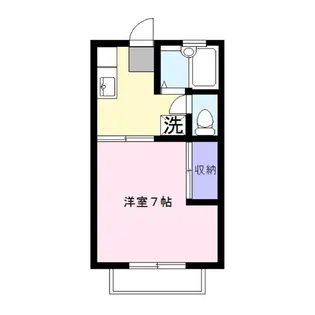 ヴィラ・プリンス【2階】の間取り