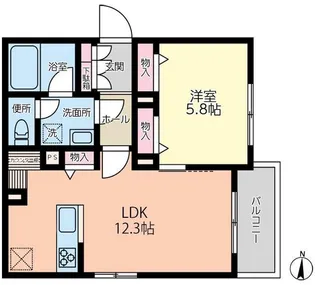 プチ千川【2階】の間取り