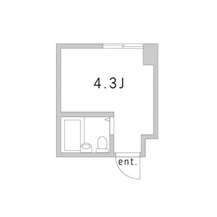 ビジネスワン【5階】の間取り