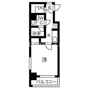 プラムコート【4階】の間取り