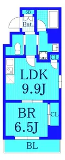 ドムス常盤【7階】の間取り