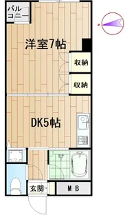 鈴興ビル【2階】の間取り