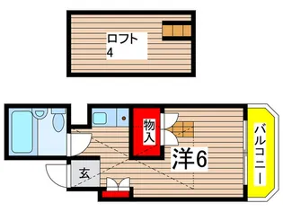 六甲石橋プラザ【5階】の間取り