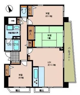 シーブリーズ東原参番館【1階】の間取り