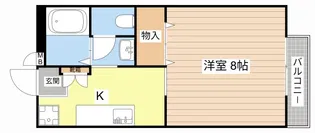 プチメゾン III【1階】の間取り