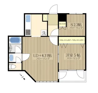 コルティーレ【3階】の間取り
