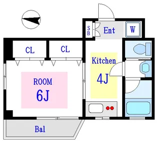 三和駒込【2階】の間取り