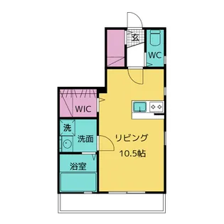 SANTEOIRII(サンテワールII)【1階】の間取り