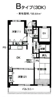 ベルストーン 本牧【5階】の間取り