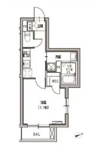 MDM早稲田【3階】の間取り