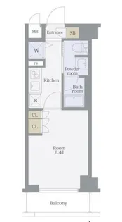 AXAS板橋本町【3階】の間取り
