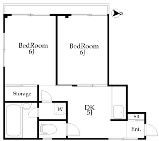 コーポマキ【3階】の間取り