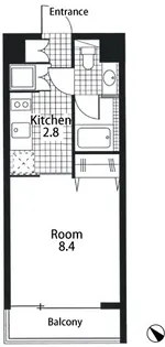 rione hikitaka【2階】の間取り