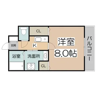 フロラシオン【3階】の間取り