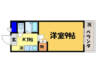 メゾンセザンヌ【4階】の間取り