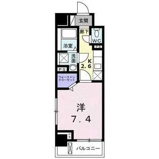 スカイブルー・ヨシ【1階】の間取り