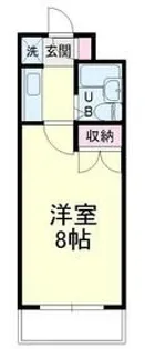 中沢CHG(シティハイツガーデン)【4階】の間取り