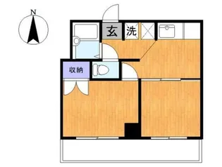 スクエア21【8階】の間取り