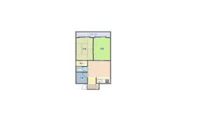 宮城マンション【3階】の間取り