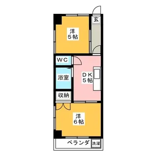 レジデンス伊藤【3階】の間取り