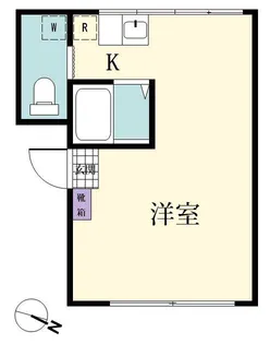 アオヤギビル【3階】の間取り