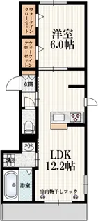 パークサイド碑文谷【1階】の間取り