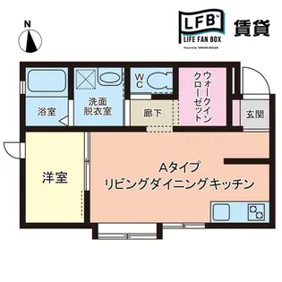 さくらステージ九工大前【2階】の間取り