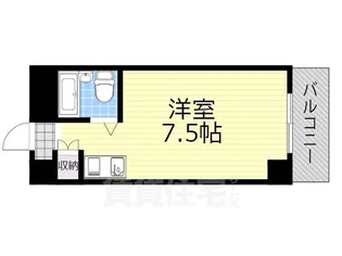 ベルメゾン南江口【9階】の間取り