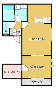 my room 宵【2階】の間取り