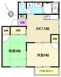 ハイムかしわ台2【1階】の間取り
