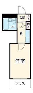 クリオ西横浜壱番館【3階】の間取り