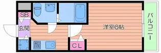 S-RESIDENCE北浜【4階】の間取り