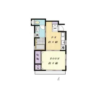 Keats House A.B【1階】の間取り