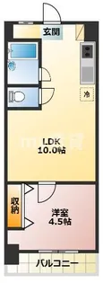 西台ペガサスビル【2階】の間取り