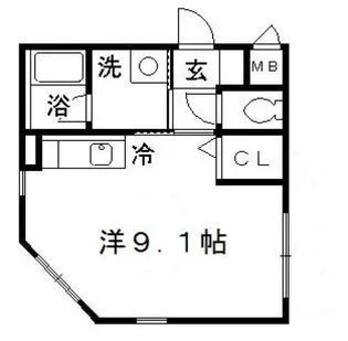 じゅりん彩華【1階】の間取り