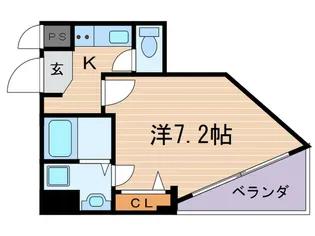 グランドパレス三条花見小路【4階】の間取り