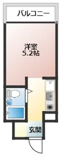 ベルメゾン相川【5階】の間取り