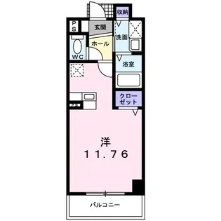 アバンツァート【6階】の間取り