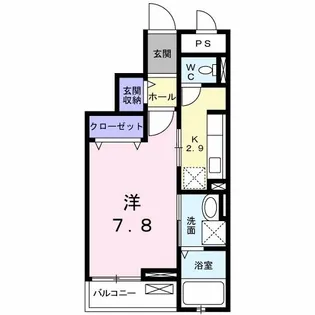 ベルファミーユ【3階】の間取り