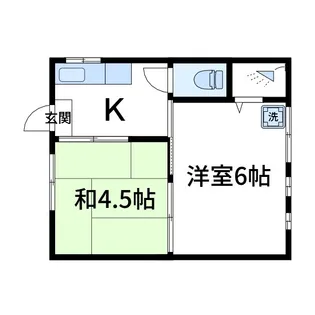メゾン志賀【2階】の間取り