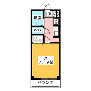 グランデージラージウッド【2階】の間取り