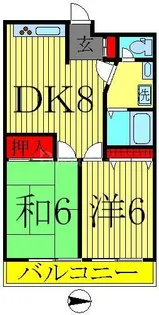 大室ビル【6階】の間取り
