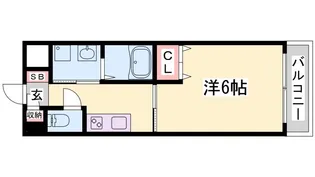KHKコート板宿【5階】の間取り