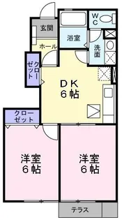 エンブレム・タウンA【1階】の間取り