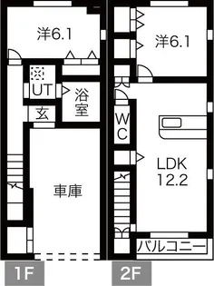 ノヴァンタノーベの間取り